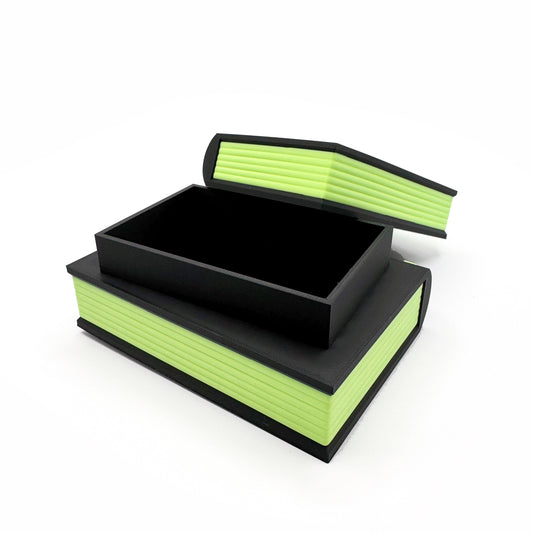 Book Stack Box - 3D Printed Organizer & Container - Practical Solution for Book Lovers