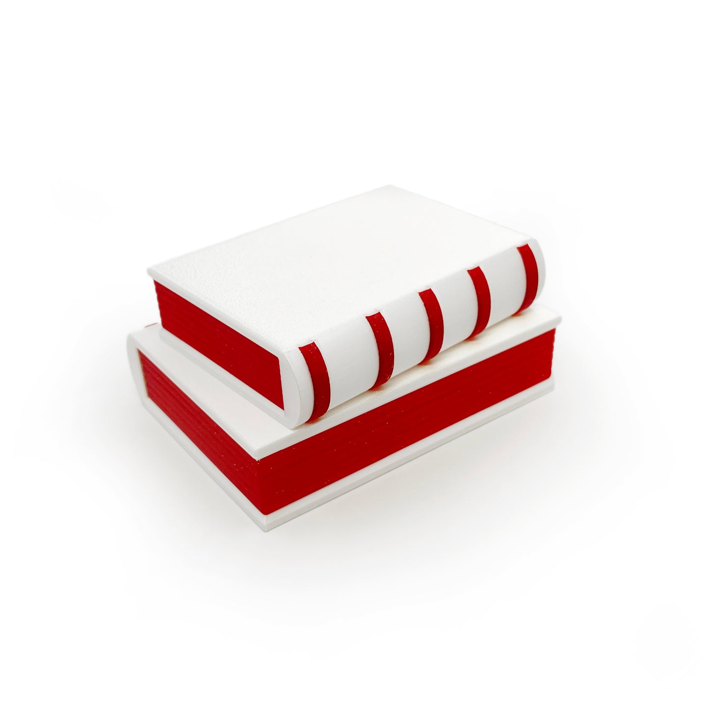 Book Stack Box - 3D Printed Organizer & Container - Practical Solution for Book Lovers