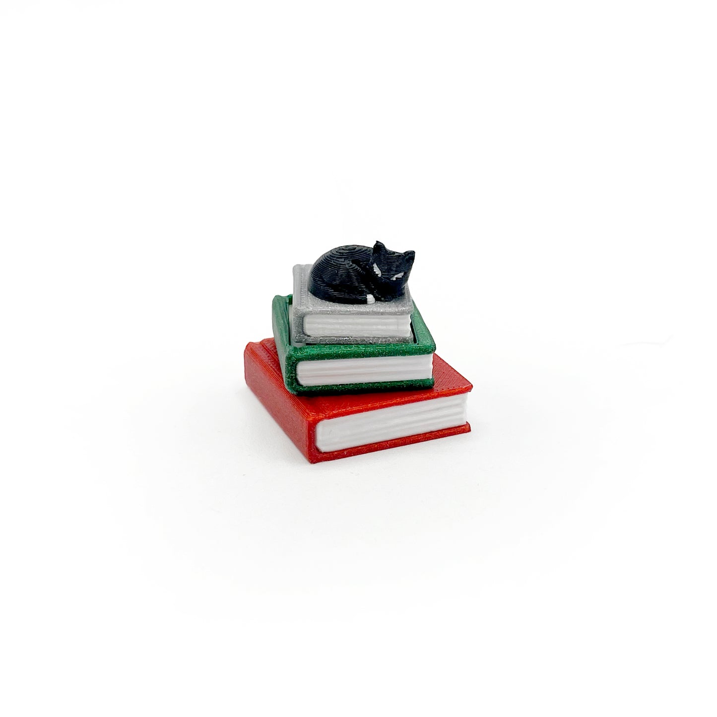 Bookish Fidget Clicker | 3D Printed Book Stack Fidget Toy | BookTok Gift for Book Lover