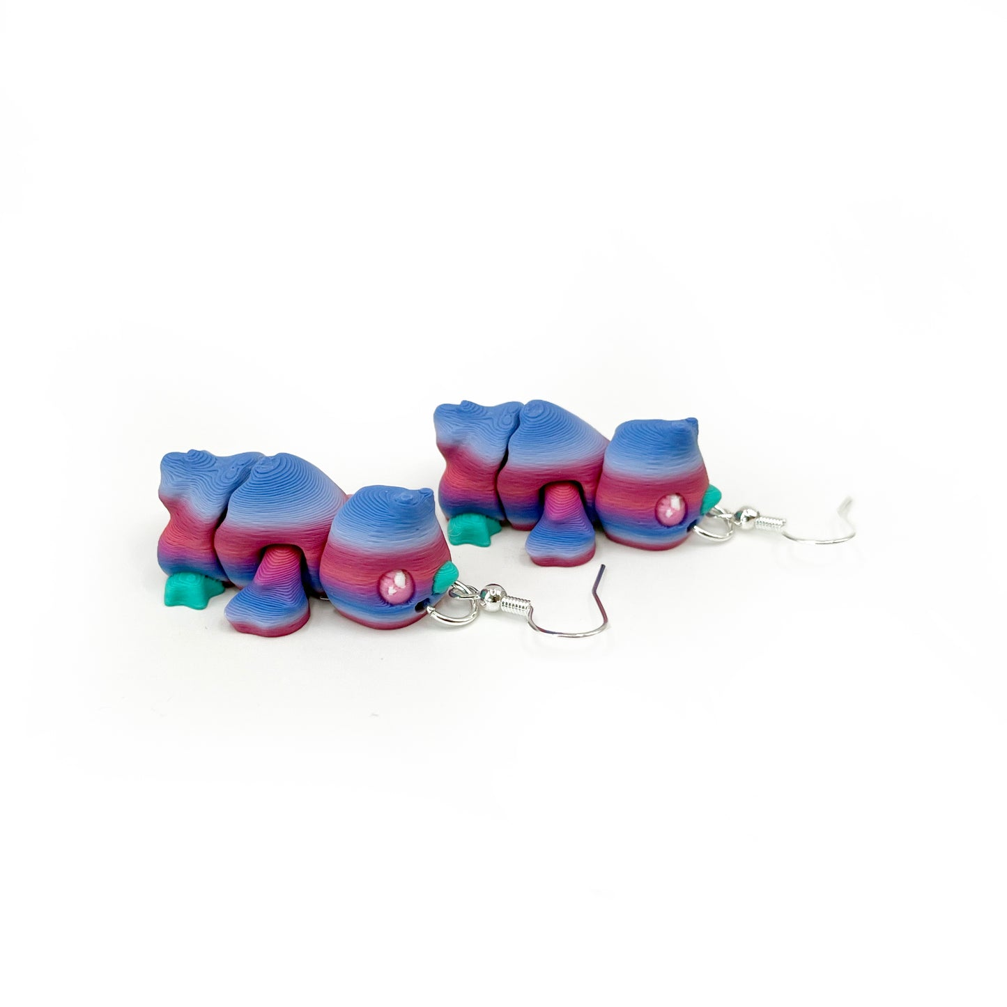 Baby Chick Earrings – Cute 3D Printed Chick Hook Earrings | Lightweight Hypoallergenic Easter Jewelry