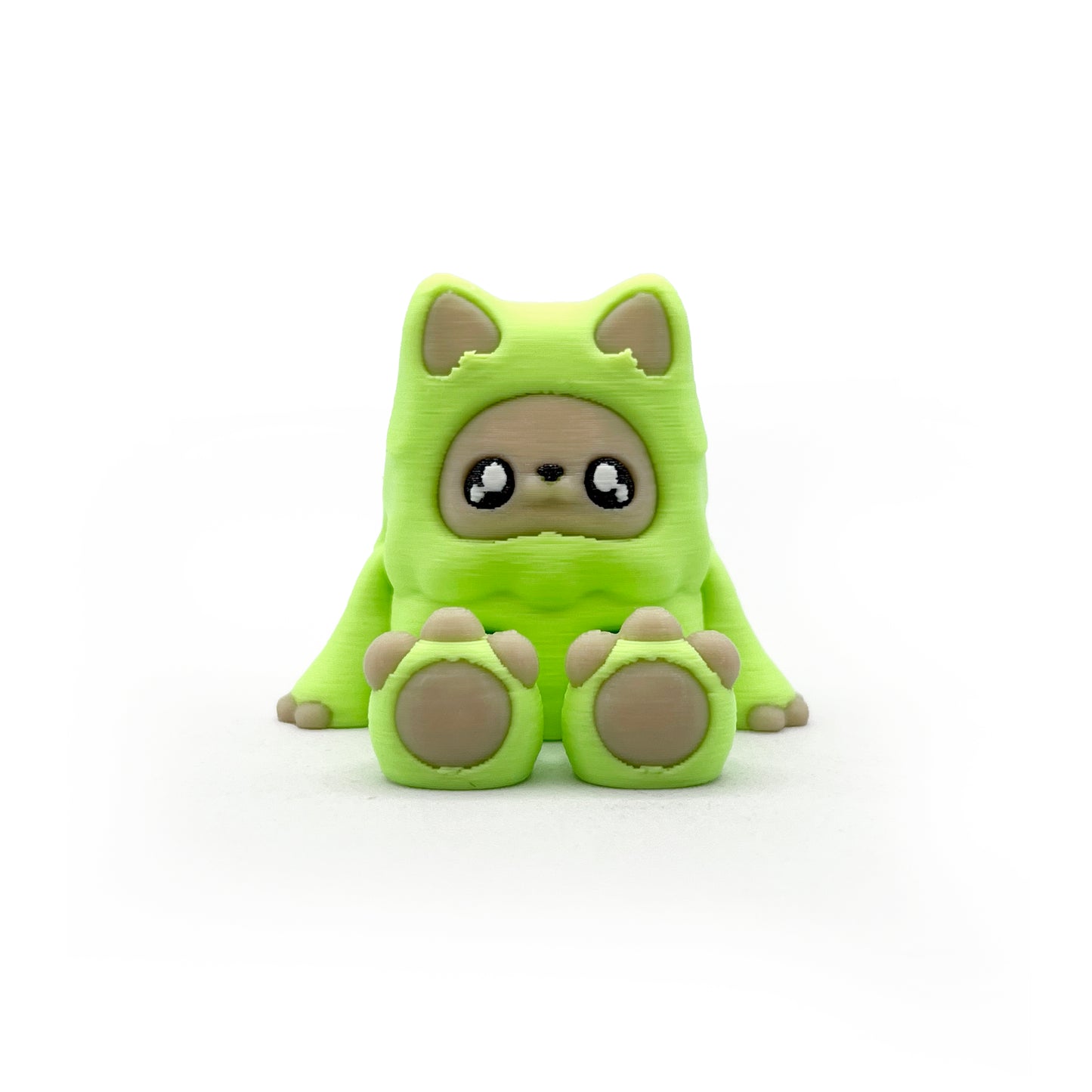Mysterious Cryptid Desk Pals – Kittyfoot & Gillifoot Articulated 3D Printed Cryptid Figures & Desk Fidget Toys