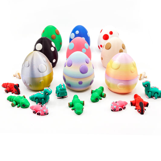 Dino Micro Pack – Hand-Picked 3D Printed Micro Dino Figures | Dinosaur Mini Collectibles