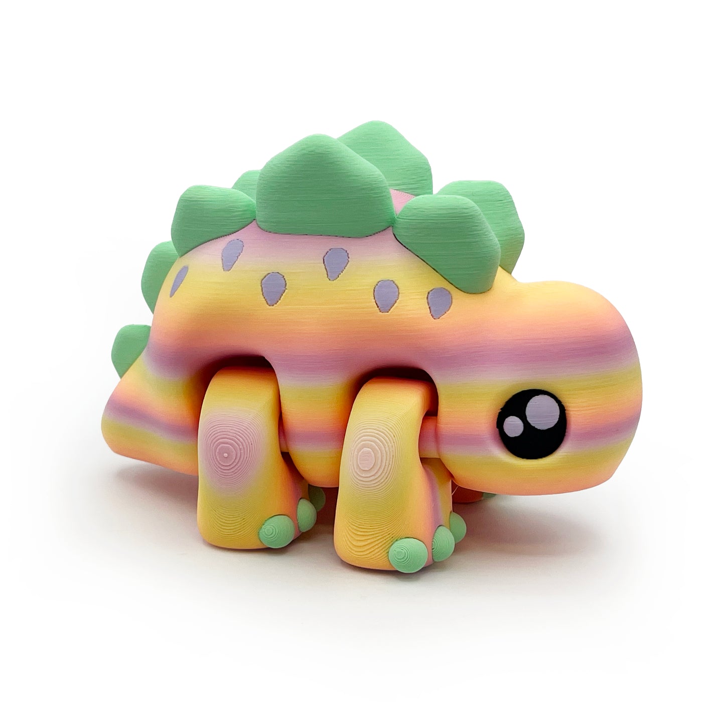 GIANT Dino Shelf Pals – Oversized 3D Printed Articulated Dinosaurs | Large Prehistoric Desk & Shelf Decor Statement Piec