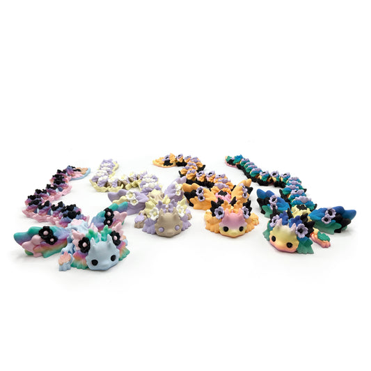 FANTASTICAL DRAGONS – 3D Printed Articulated Fantasy Dragon Figures | Collectible Dragon Toys