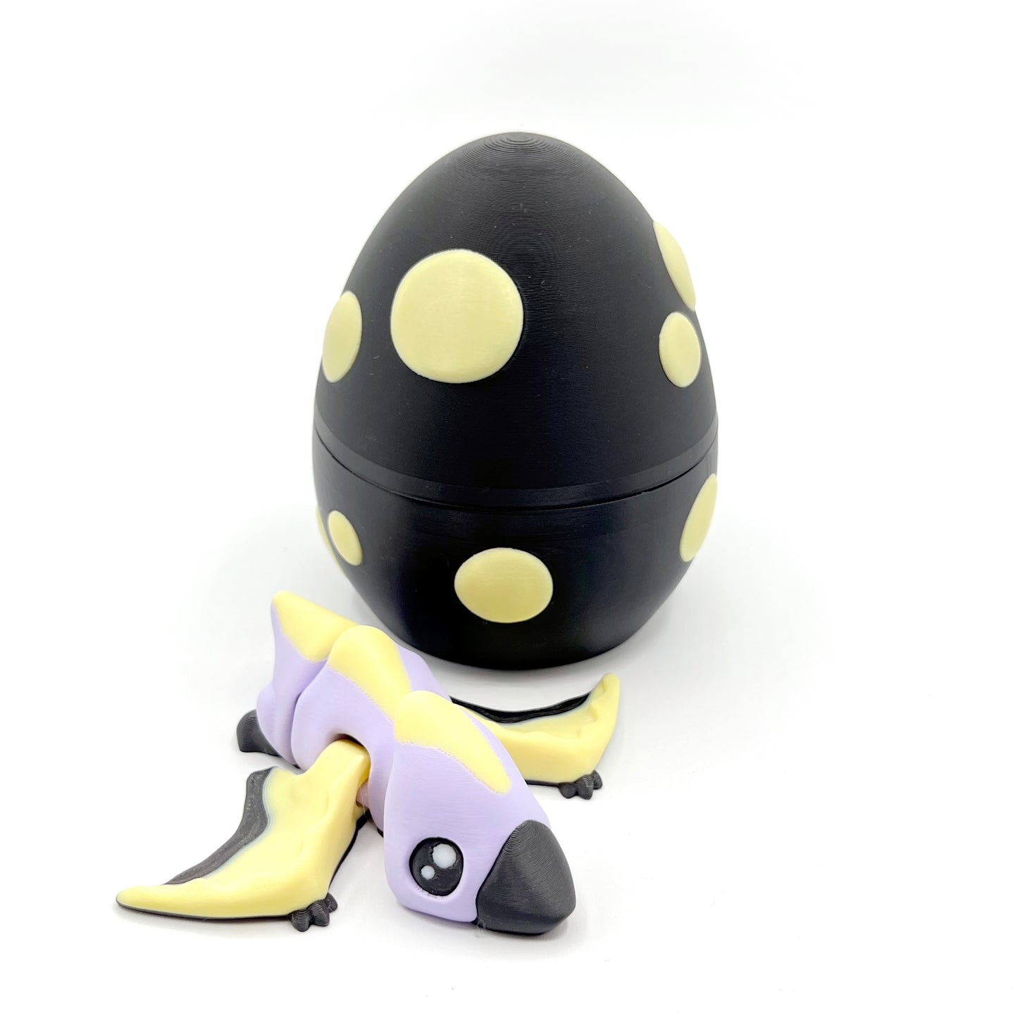 Dino Pals with Egg - Articulating 3D Printed Dinos – Fidget - Collectibles
