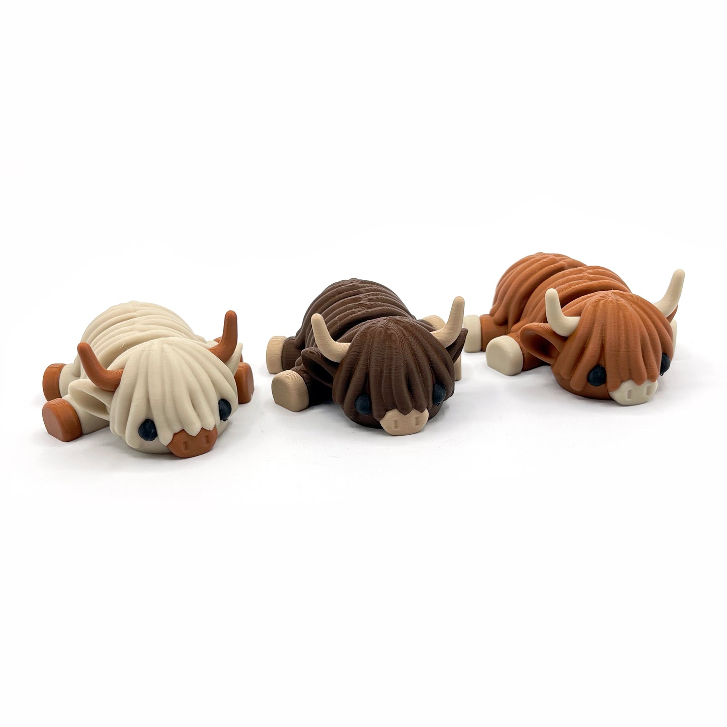 Cuddly Critter Desk Pals – Articulated 3D Printed Animal Fidget Toys & Cute Desk Decor