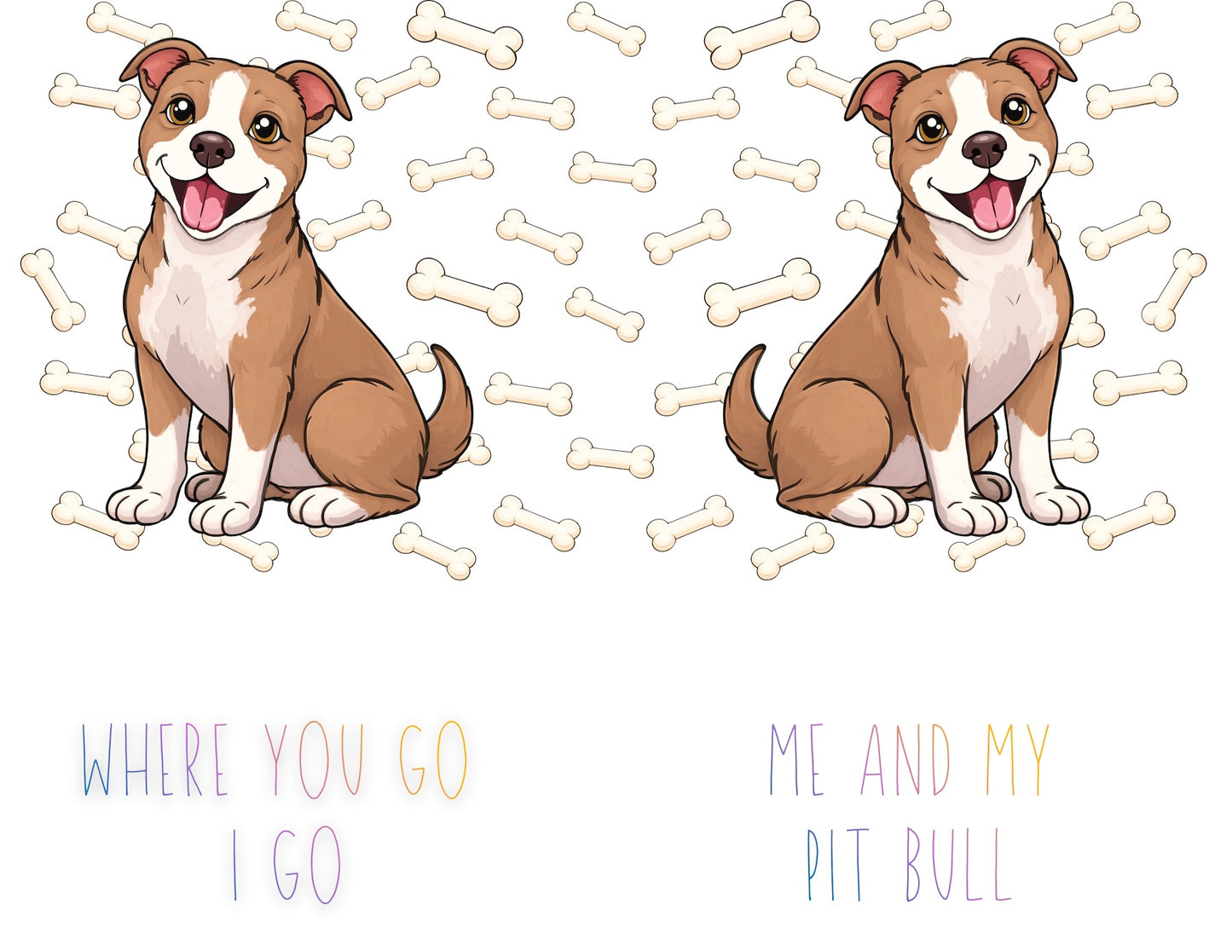 Me & My Paw Pal 40oz Tumbler – Art by Wendy Owens | Dog Mom Insulated Tumbler Gift