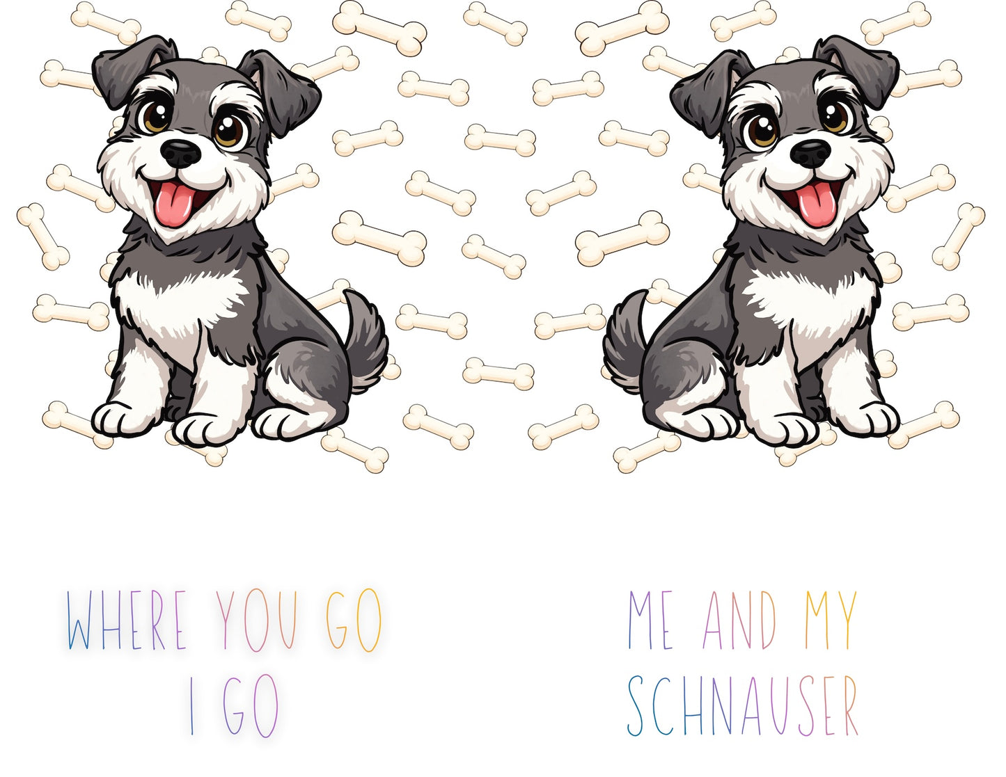 Me & My Paw Pal 40oz Tumbler – Art by Wendy Owens | Dog Mom Insulated Tumbler Gift