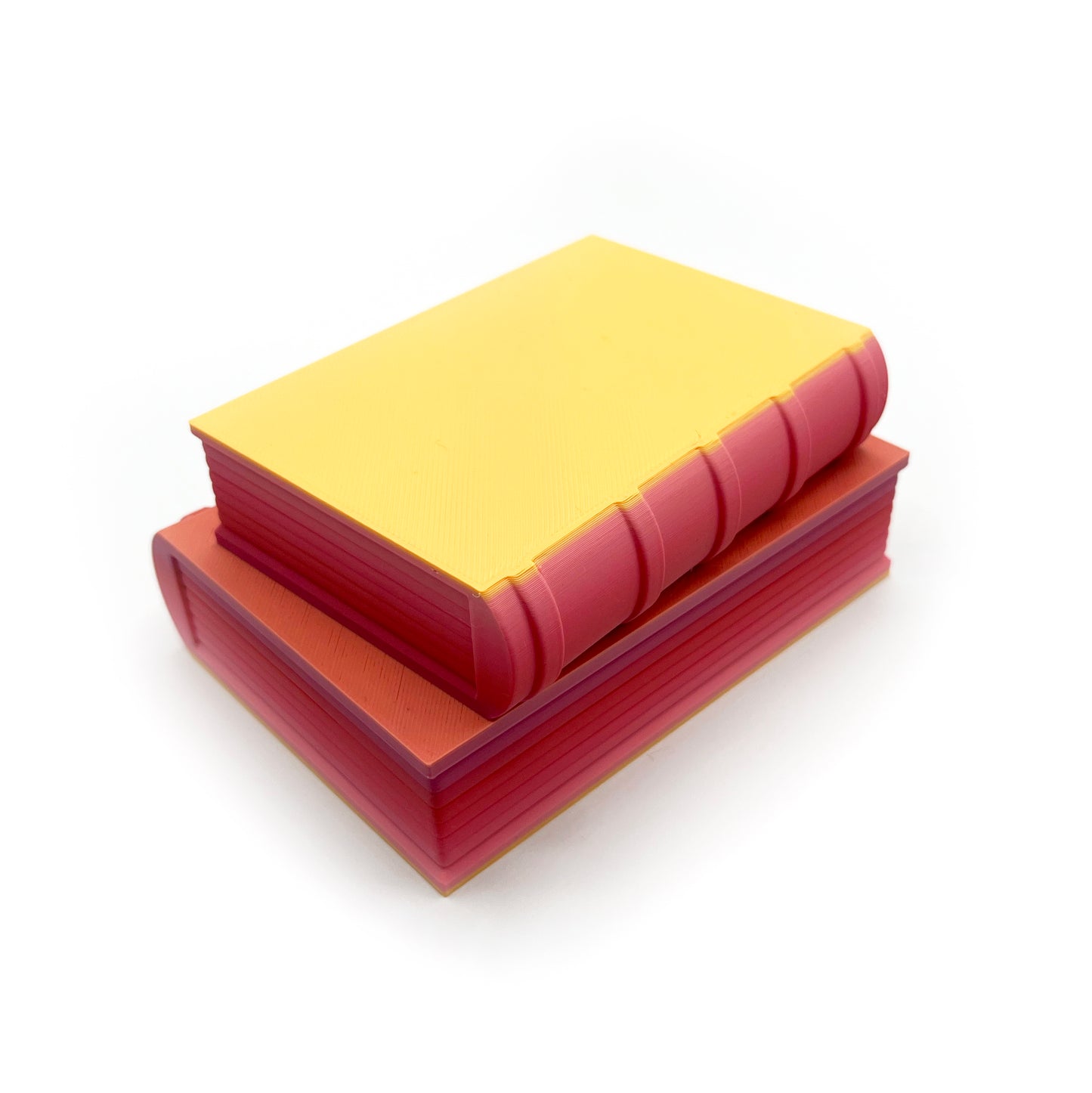 Book Stack Box - 3D Printed Organizer & Container - Practical Solution for Book Lovers