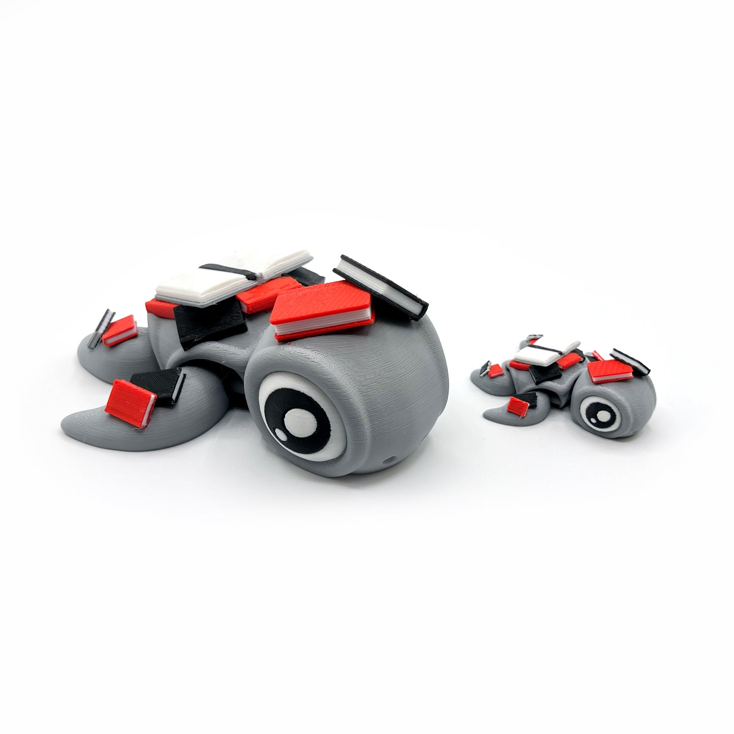 TURTLES!! Desk Pal – Palm-Sized Articulated 3D Printed Turtle Fidget Toy with Pocket Turtle Energy