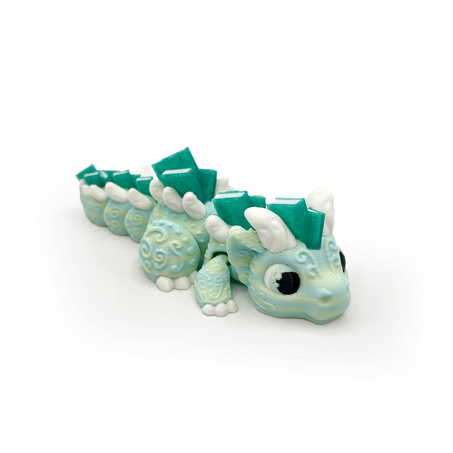 Book Dragon Phone Charms – 3D Printed Articulated Dragon Phone Charm | Cute Bookish Phone Accessory for Readers