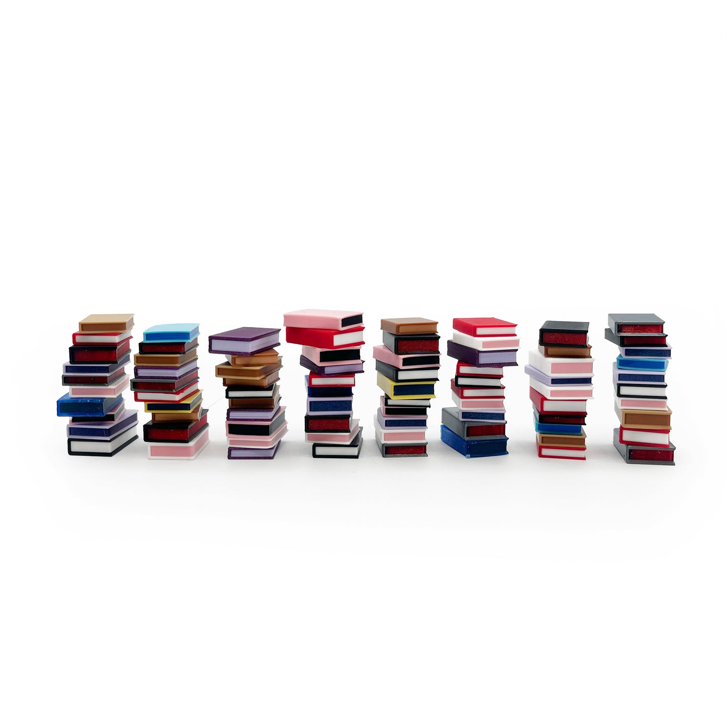 Mini Books | 3D Printed Shelf Decor | Tiny Book Set