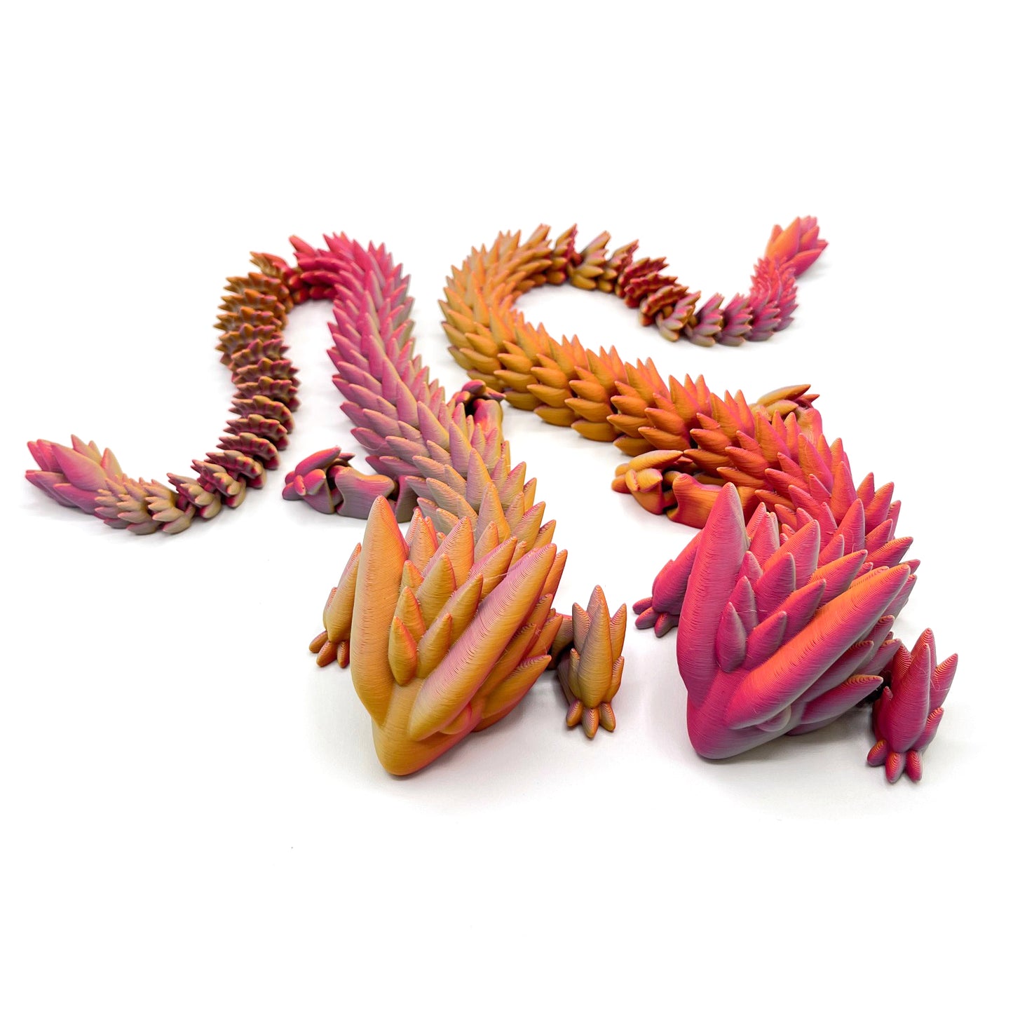 Fantasy DRAGONS - Articulated Fantasy Dragon Figure | Posable 3D Printed Collectible & Fidget Toy