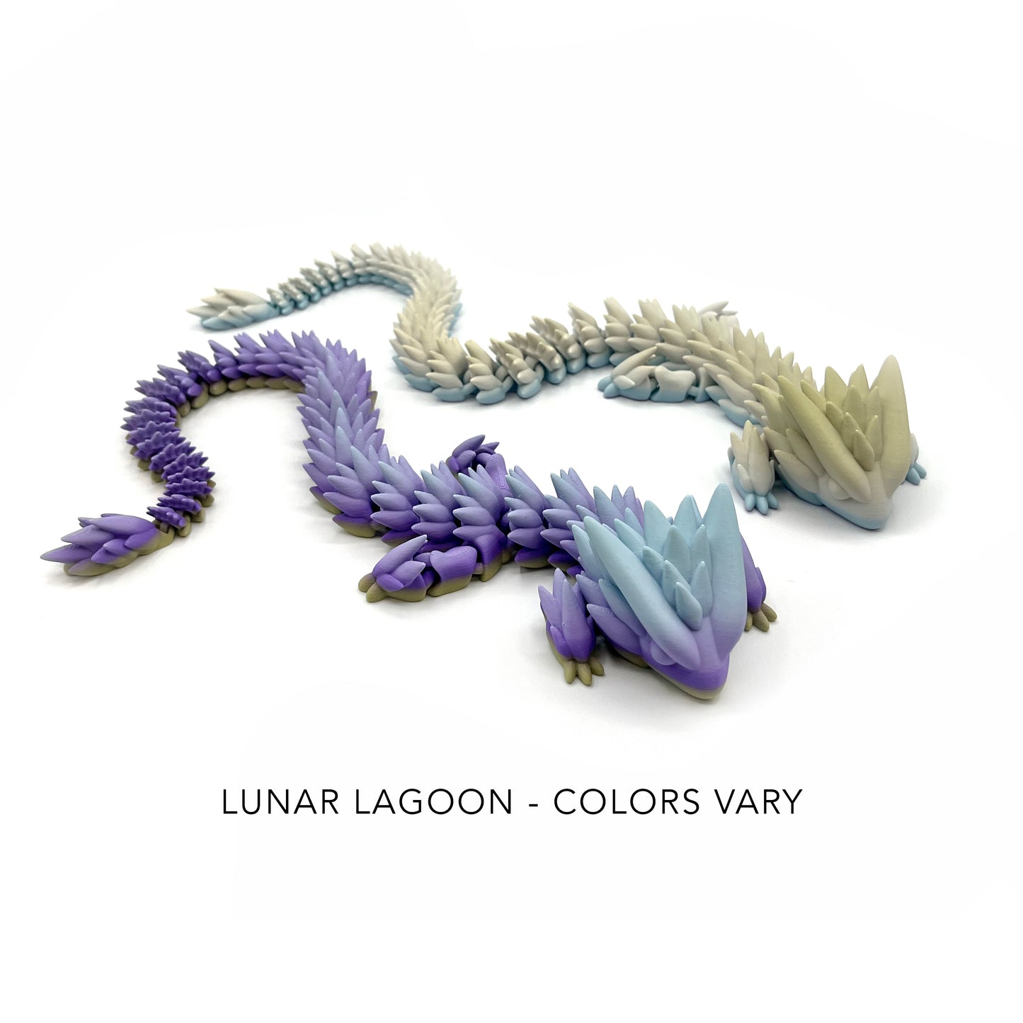 Fantasy DRAGONS - Articulated Fantasy Dragon Figure | Posable 3D Printed Collectible & Fidget Toy