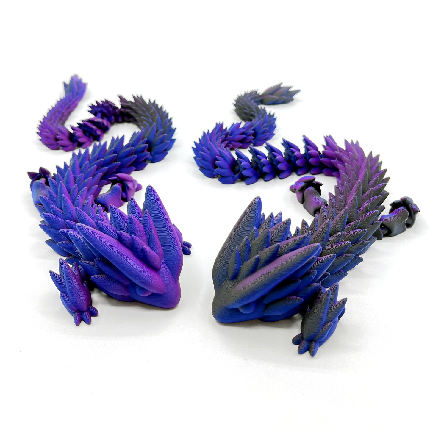Fantasy DRAGONS - Articulated Fantasy Dragon Figure | Posable 3D Printed Collectible & Fidget Toy