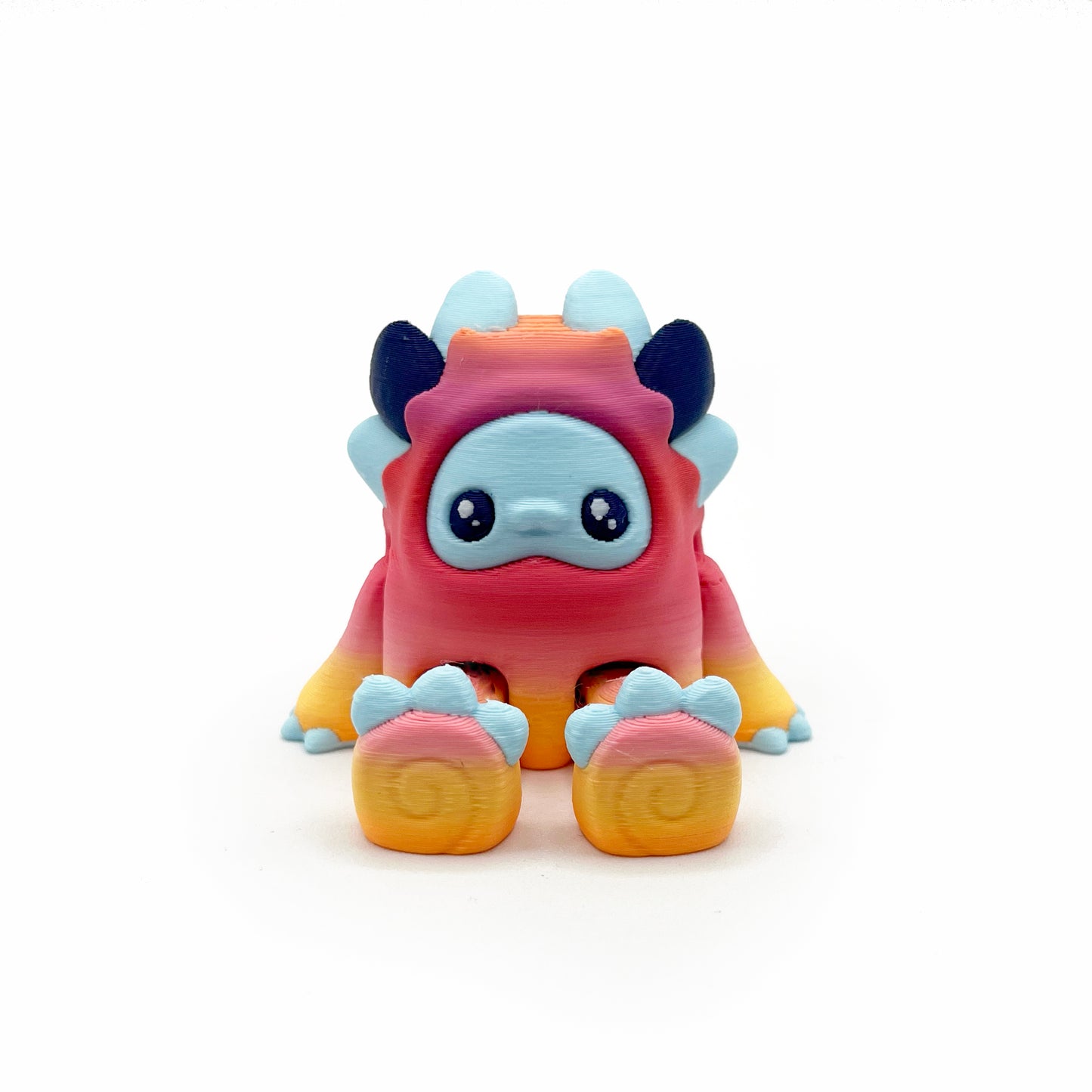 Mysterious Cryptids Sip Sidekicks – Kittyfoot & Gillifoot 3D Printed Straw Toppers | Collectible Straw Buddy Set