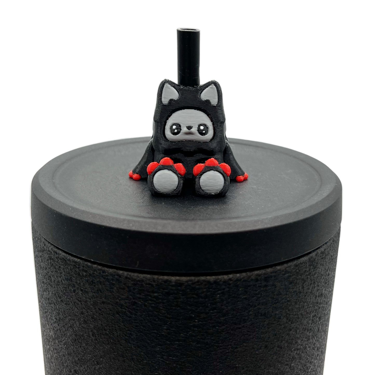 Mysterious Cryptids Sip Sidekicks – Kittyfoot & Gillifoot 3D Printed Straw Toppers | Collectible Straw Buddy Set