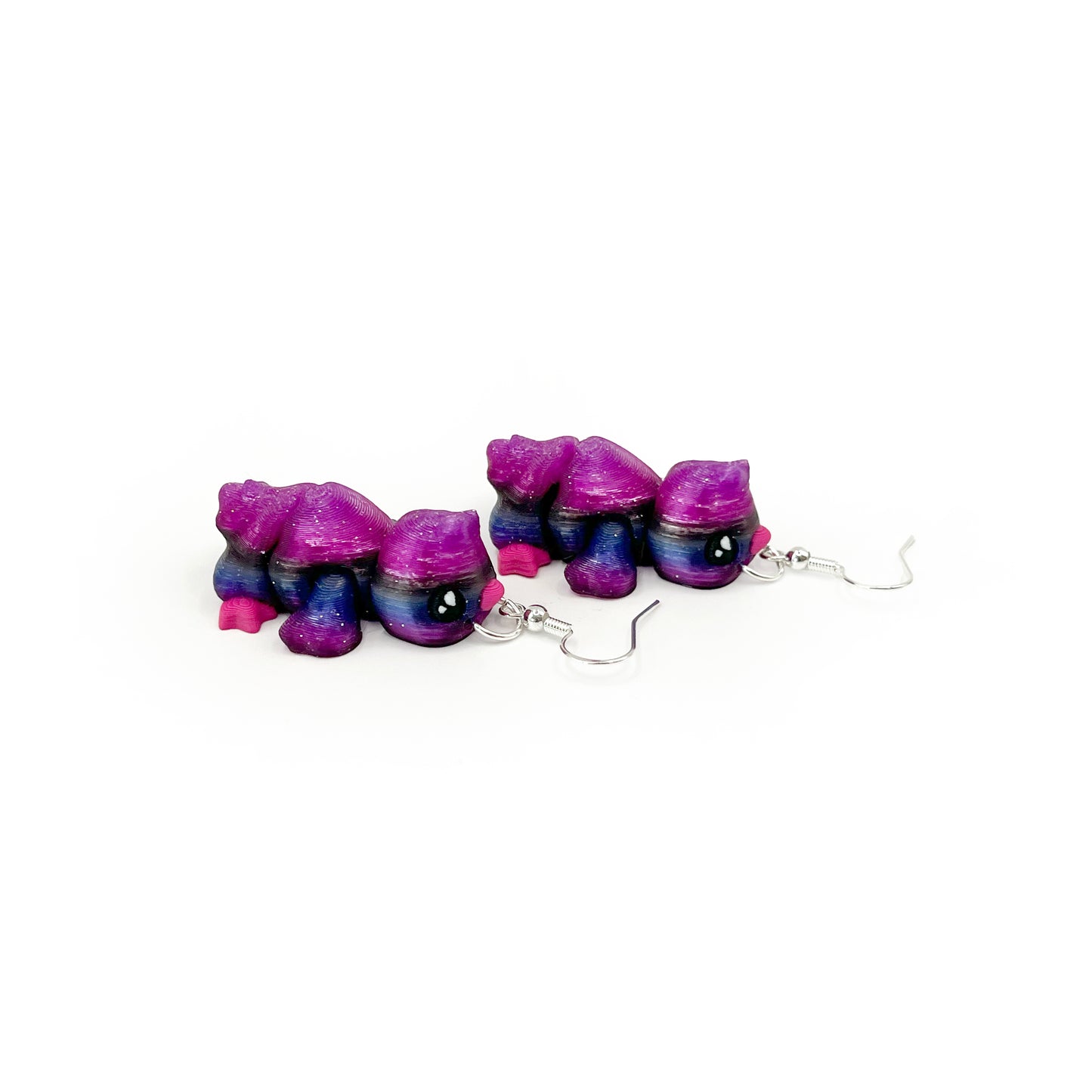 Baby Chick Earrings – Cute 3D Printed Chick Hook Earrings | Lightweight Hypoallergenic Easter Jewelry