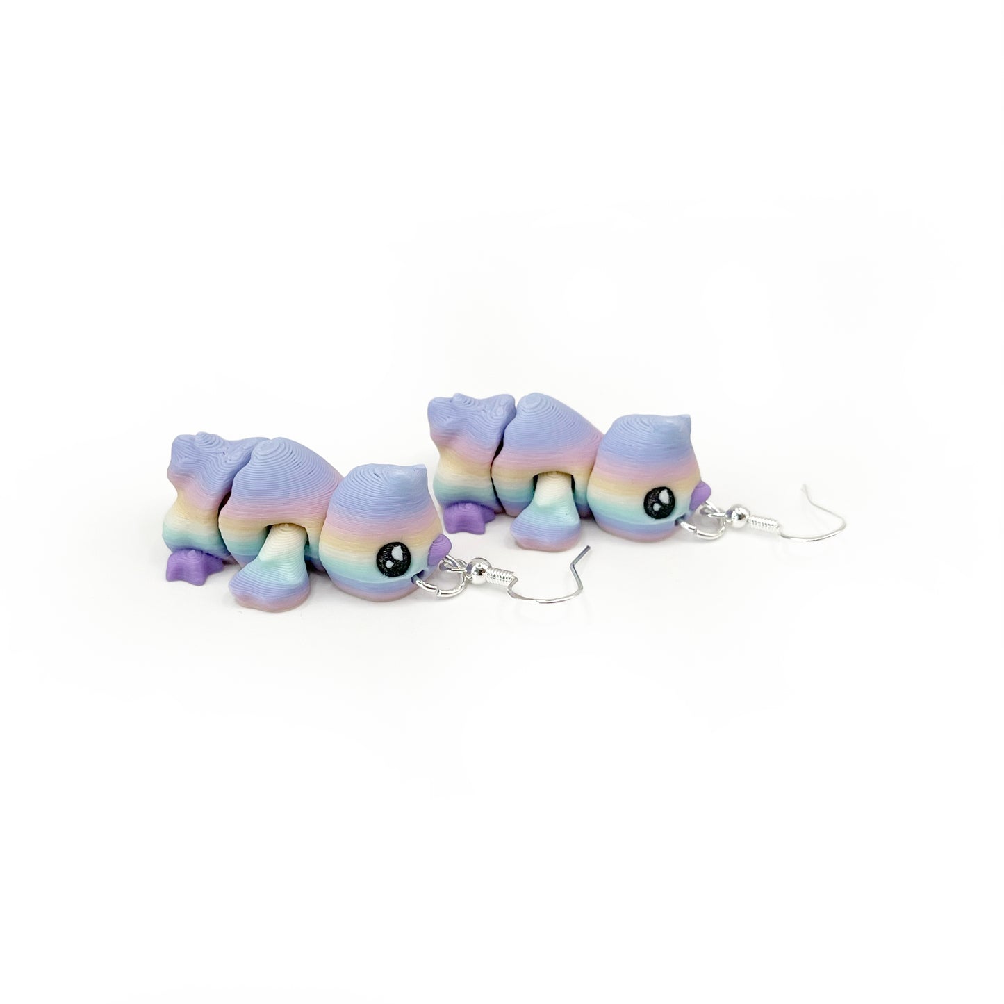 Baby Chick Earrings – Cute 3D Printed Chick Hook Earrings | Lightweight Hypoallergenic Easter Jewelry