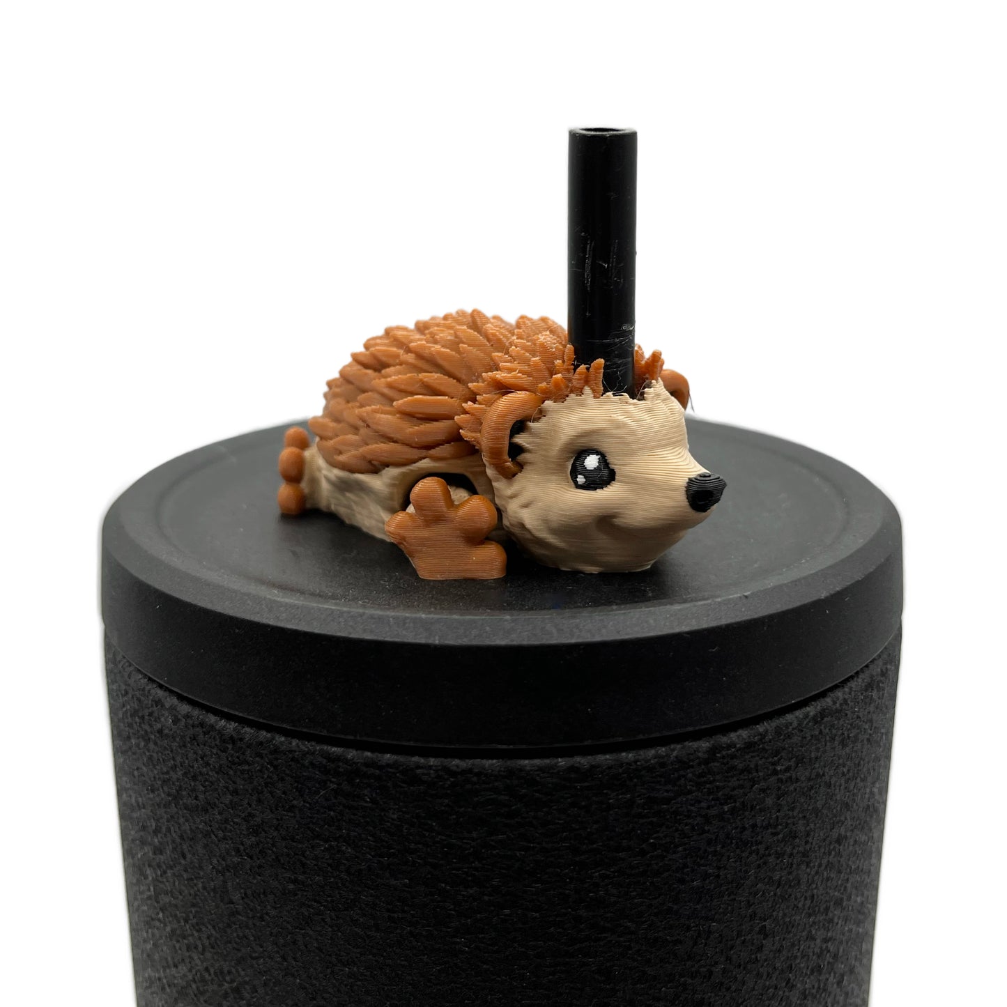Cinema Cutie Sip Sidekicks – 3D Printed Straw Topper for Tumblers | Cute Movie Lover Straw Buddy