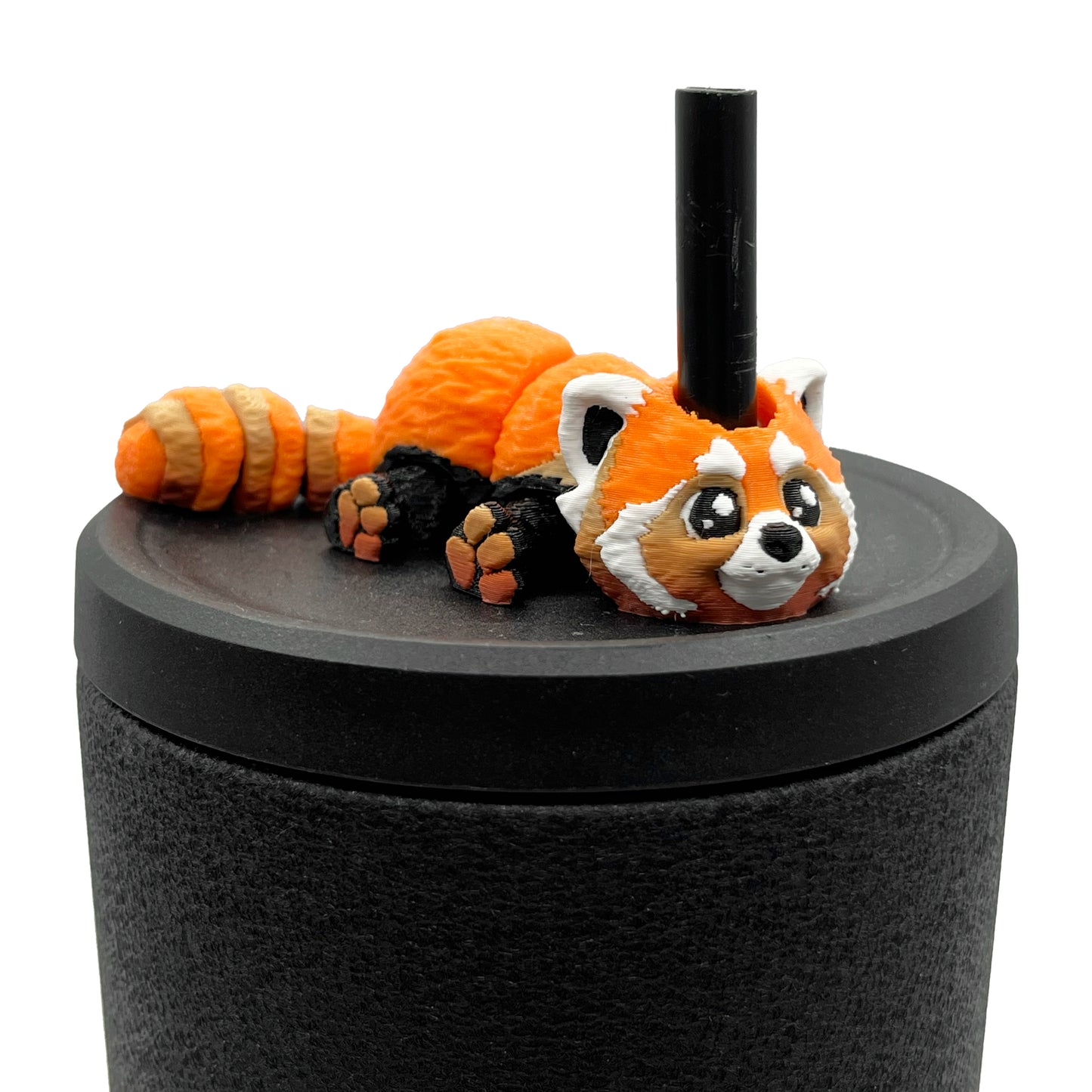 Cinema Cutie Sip Sidekicks – 3D Printed Straw Topper for Tumblers | Cute Movie Lover Straw Buddy