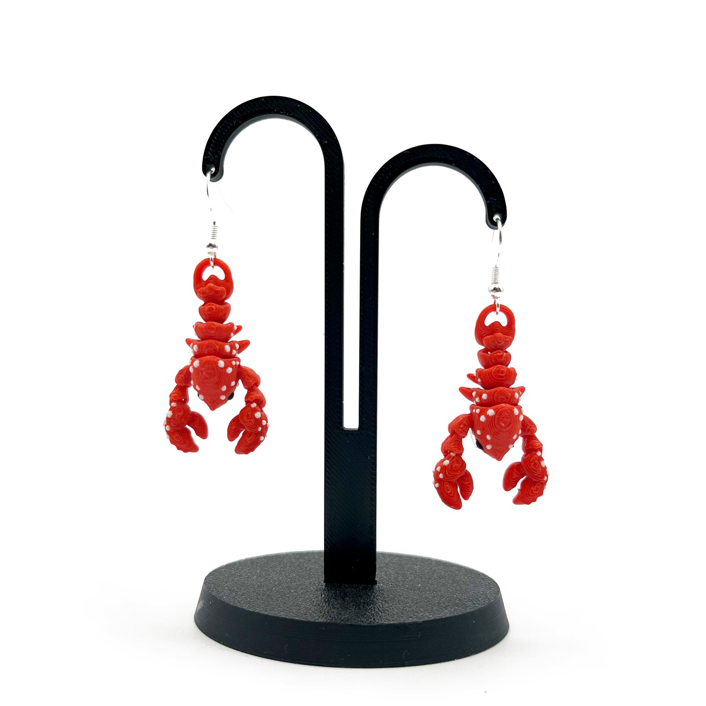 Critter Earrings – 3D Printed Animal Hook Earrings | Cute Hypoallergenic Jewelry | Unique Critter Designs