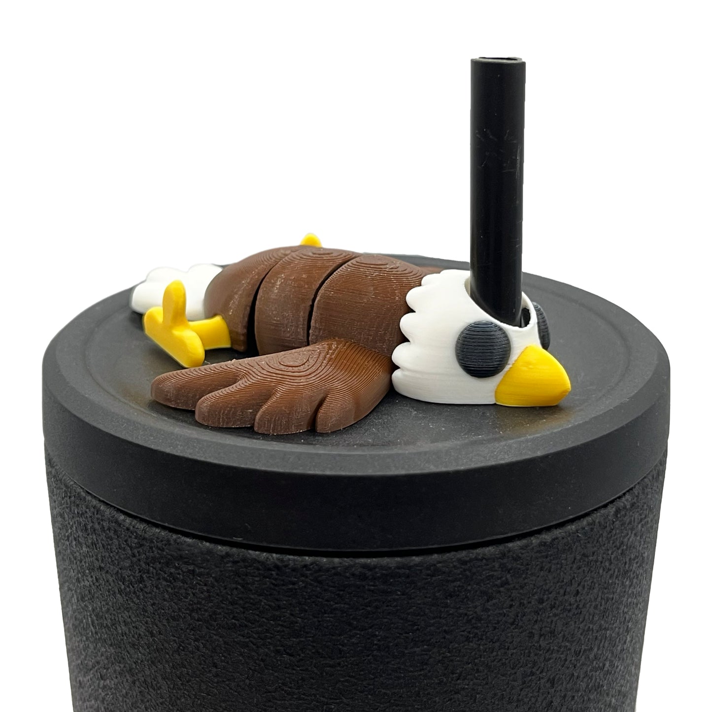 Sip Sidekicks – 3D Printed Straw Toppers for Tumbler Cups | Pocket-Sized Straw Buddy Accessories