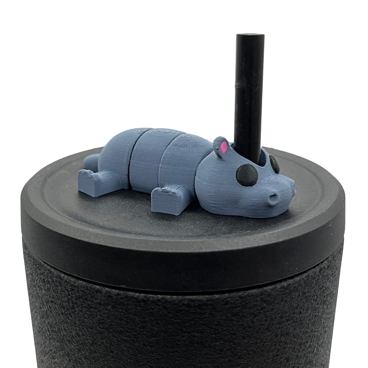 Sip Sidekicks – 3D Printed Straw Toppers for Tumbler Cups | Pocket-Sized Straw Buddy Accessories