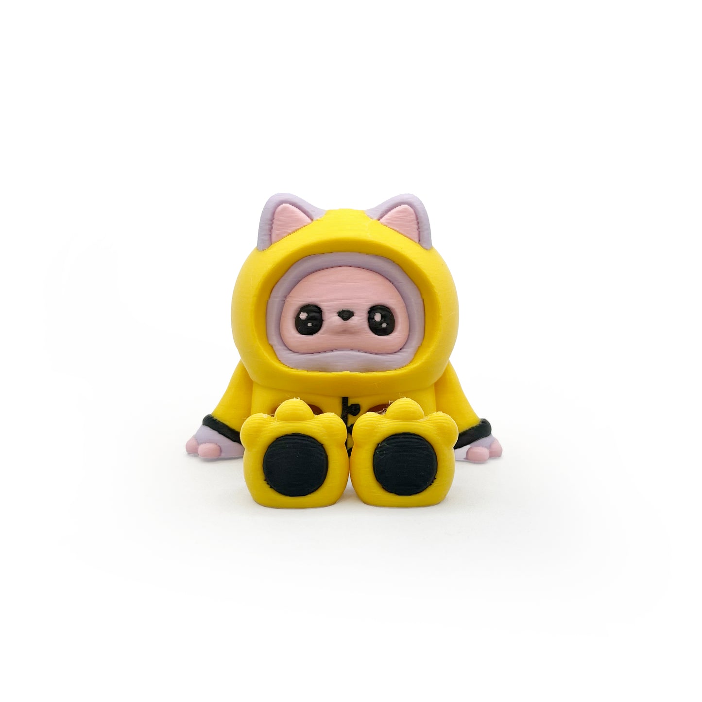 Mysterious Cryptid Desk Pals – Kittyfoot & Gillifoot Articulated 3D Printed Cryptid Figures & Desk Fidget Toys