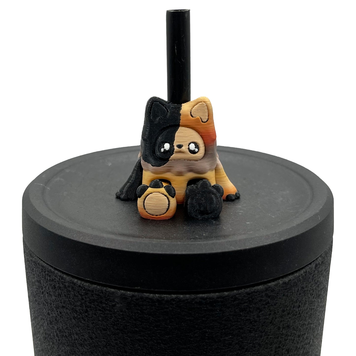 Mysterious Cryptids Sip Sidekicks – Kittyfoot & Gillifoot 3D Printed Straw Toppers | Collectible Straw Buddy Set