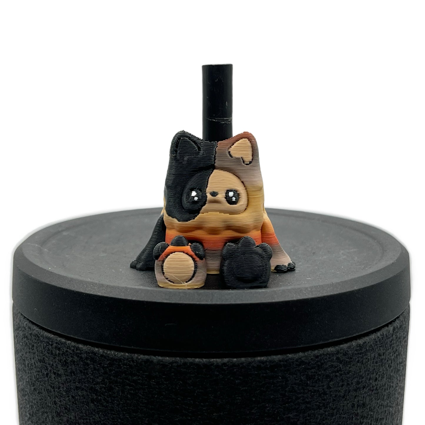 Mysterious Cryptids Sip Sidekicks – Kittyfoot & Gillifoot 3D Printed Straw Toppers | Collectible Straw Buddy Set