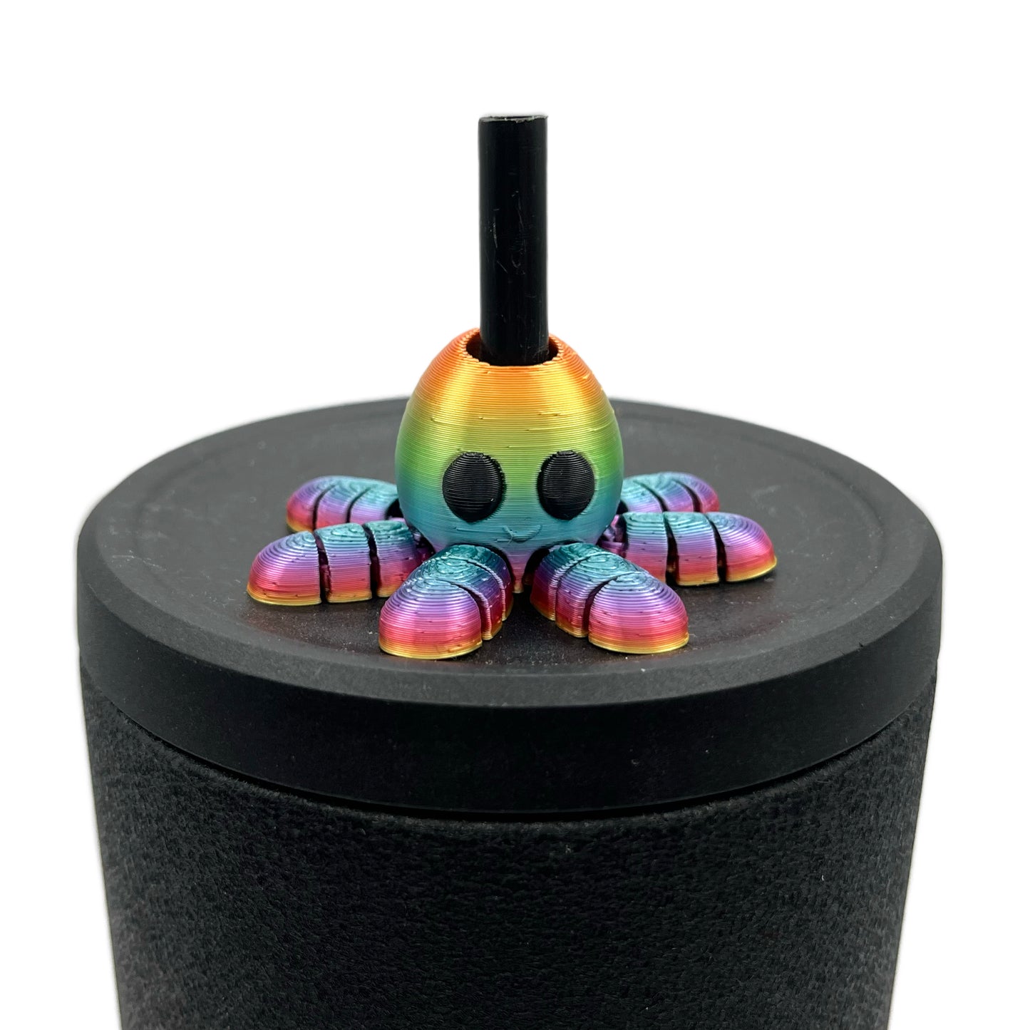 Sip Sidekicks – 3D Printed Straw Toppers for Tumbler Cups | Pocket-Sized Straw Buddy Accessories