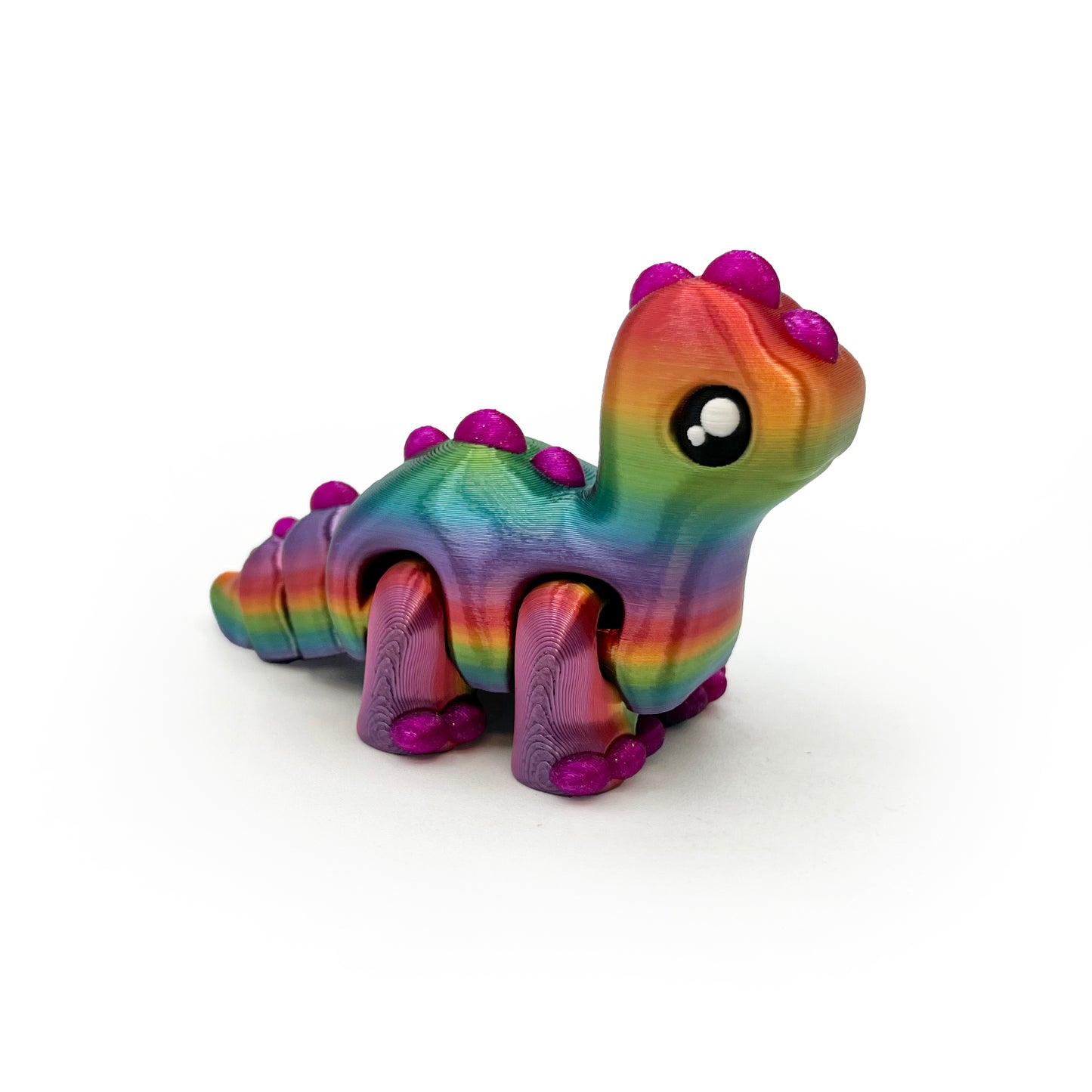 Dino Desk Pals – Articulated 3D Printed Dinosaur Fidget Toys & Cute Prehistoric Desk Decor