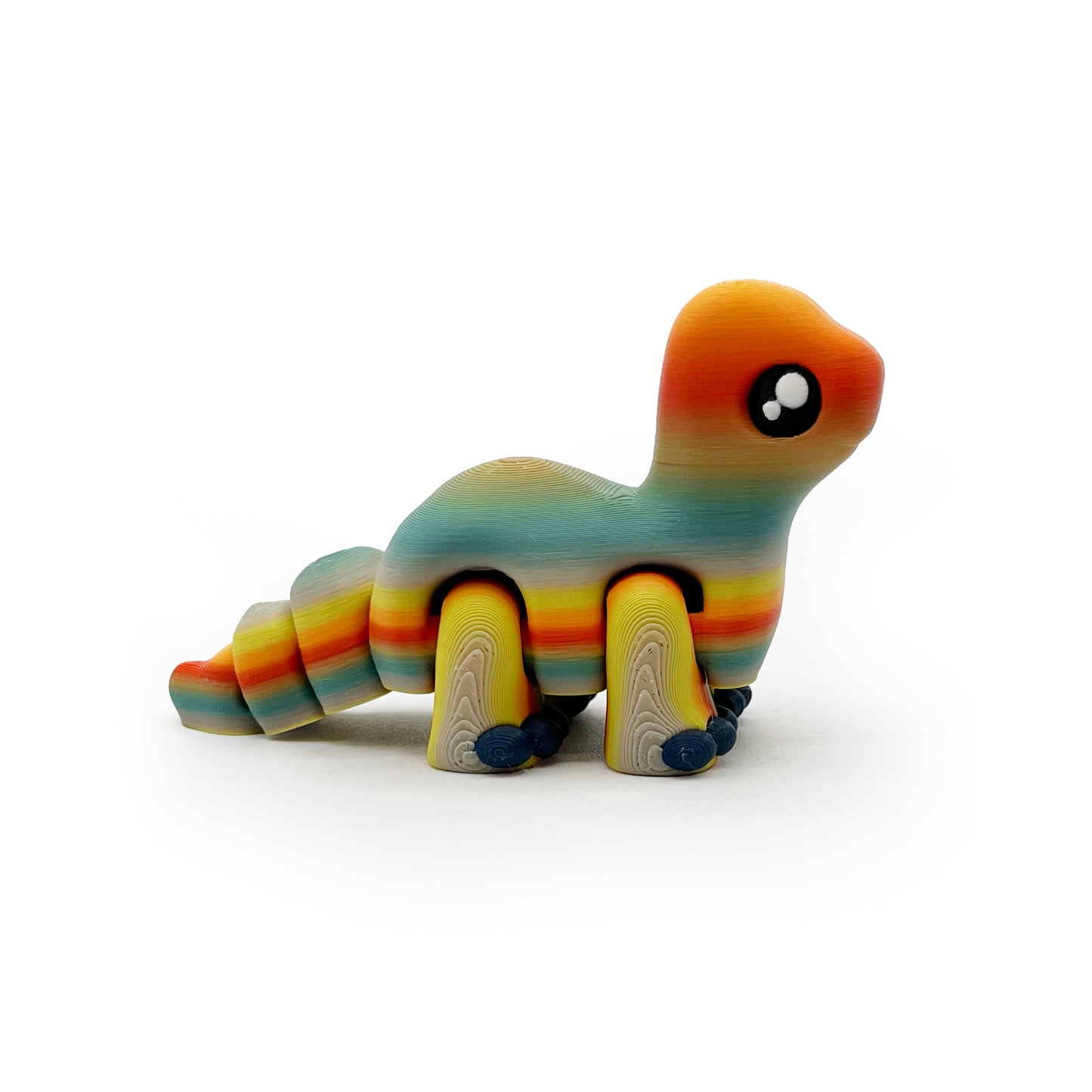 Dino Desk Pals – Articulated 3D Printed Dinosaur Fidget Toys & Cute Prehistoric Desk Decor