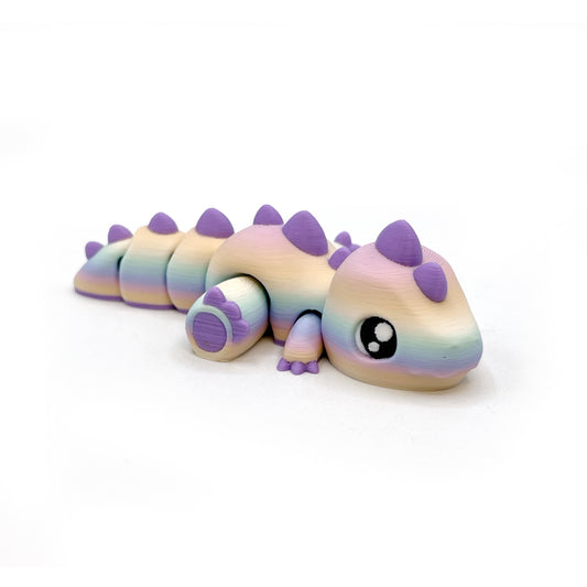 Dino Desk Pals – Articulated 3D Printed Dinosaur Fidget Toys & Cute Prehistoric Desk Decor