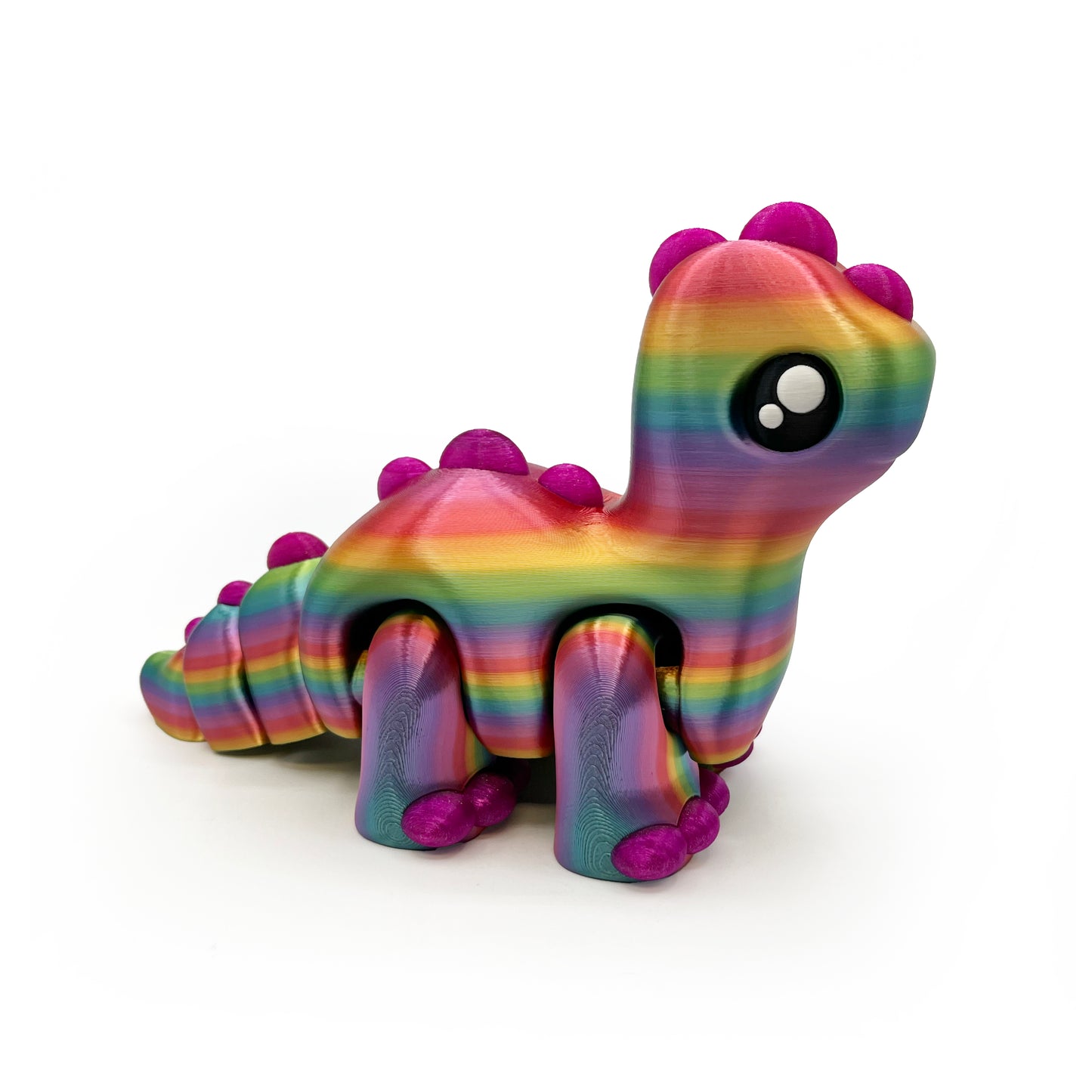 GIANT Dino Shelf Pals – Oversized 3D Printed Articulated Dinosaurs | Large Prehistoric Desk & Shelf Decor Statement Piec