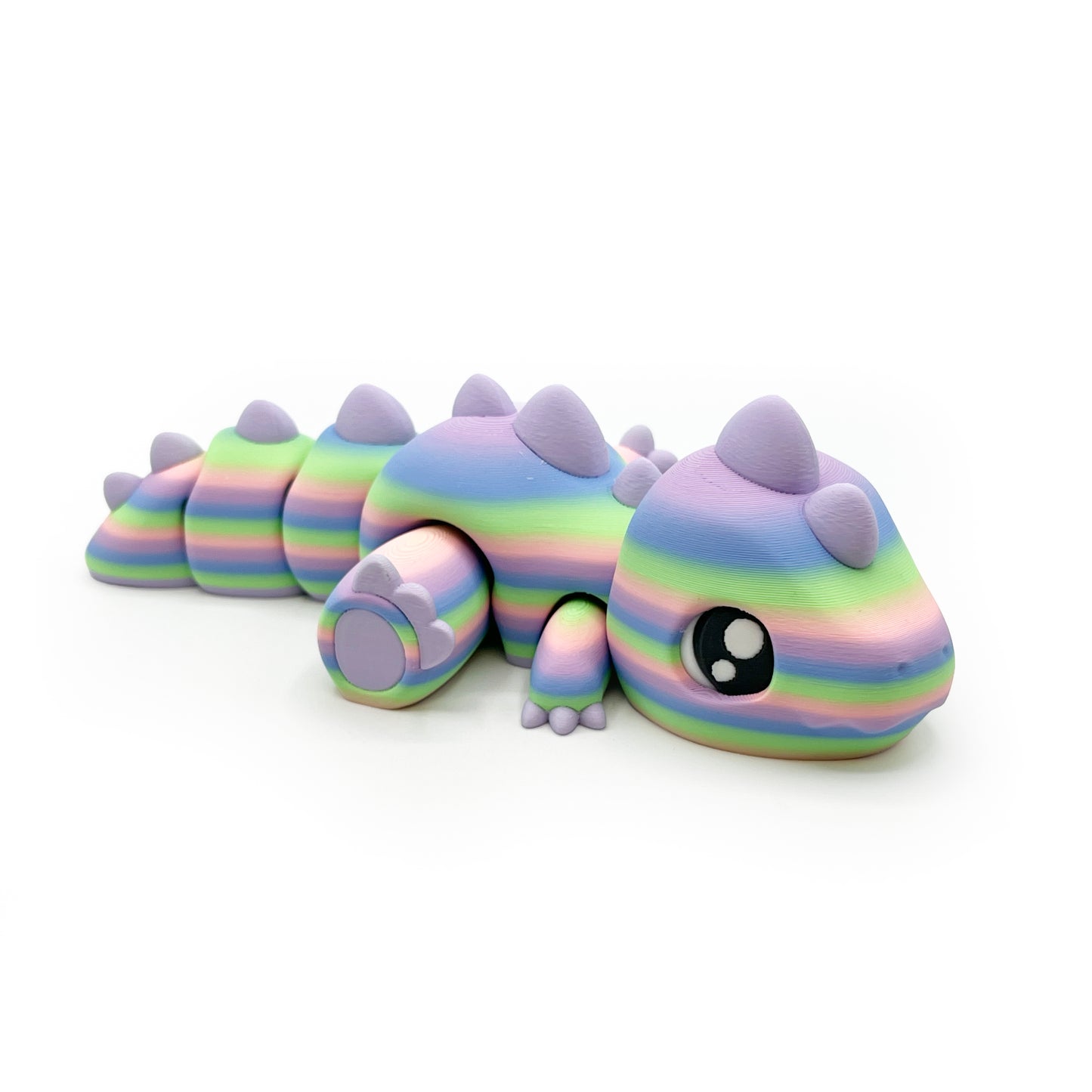 GIANT Dino Shelf Pals – Oversized 3D Printed Articulated Dinosaurs | Large Prehistoric Desk & Shelf Decor Statement Piec