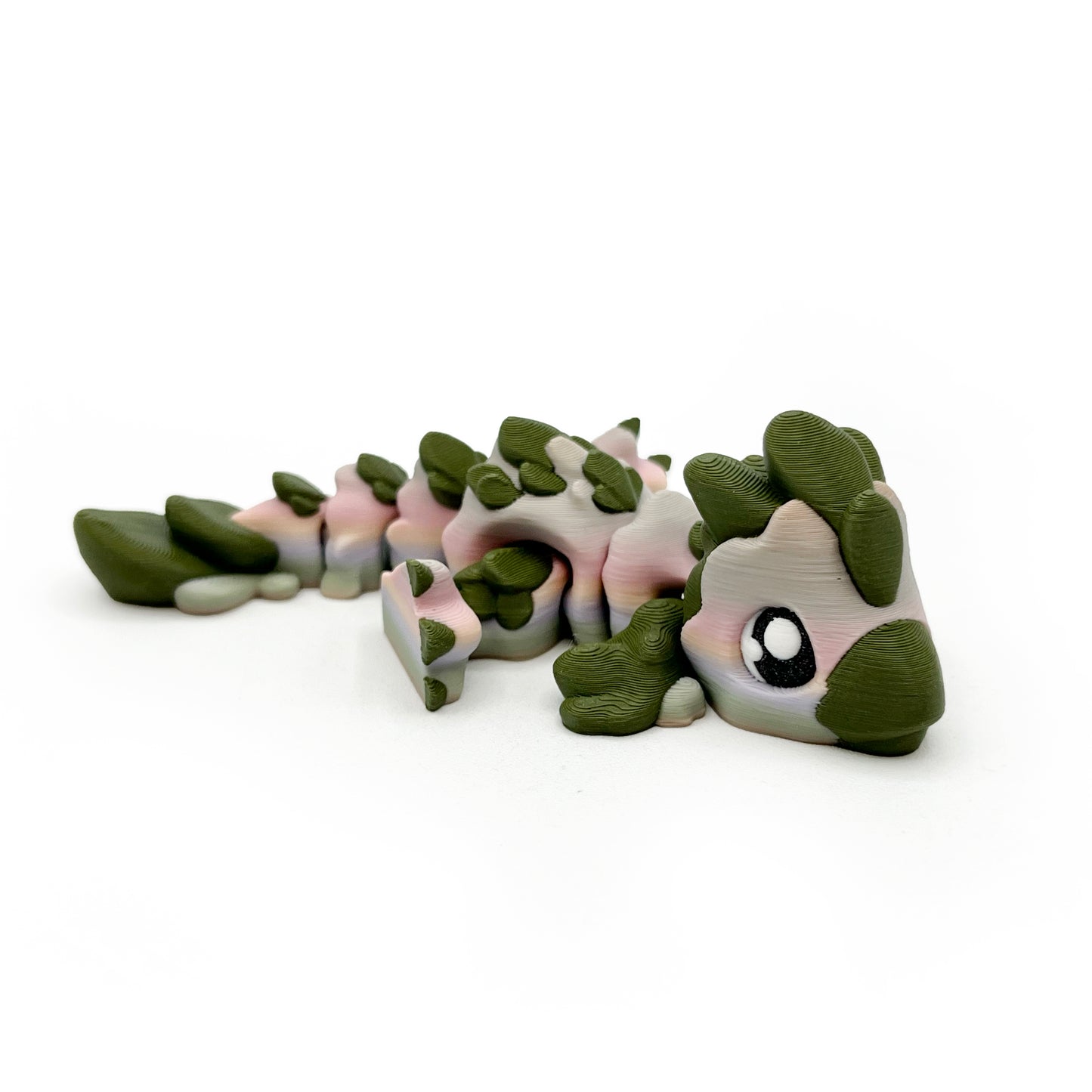 Dino Desk Pals – Articulated 3D Printed Dinosaur Fidget Toys & Cute Prehistoric Desk Decor