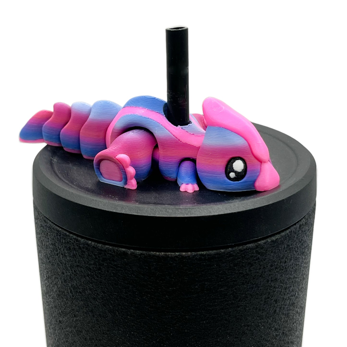 Dino Sip Sidekicks – 3D Printed Dinosaur Straw Toppers for Tumblers | Cute Prehistoric Straw Buddy Accessories