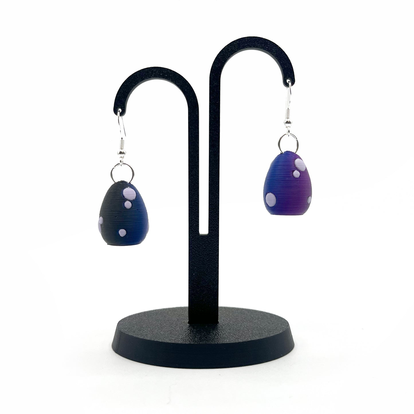 Tiny Dino Earrings – Lightweight 3D Printed Dinosaur Hook Earrings | Cute Hypoallergenic Prehistoric Jewelry
