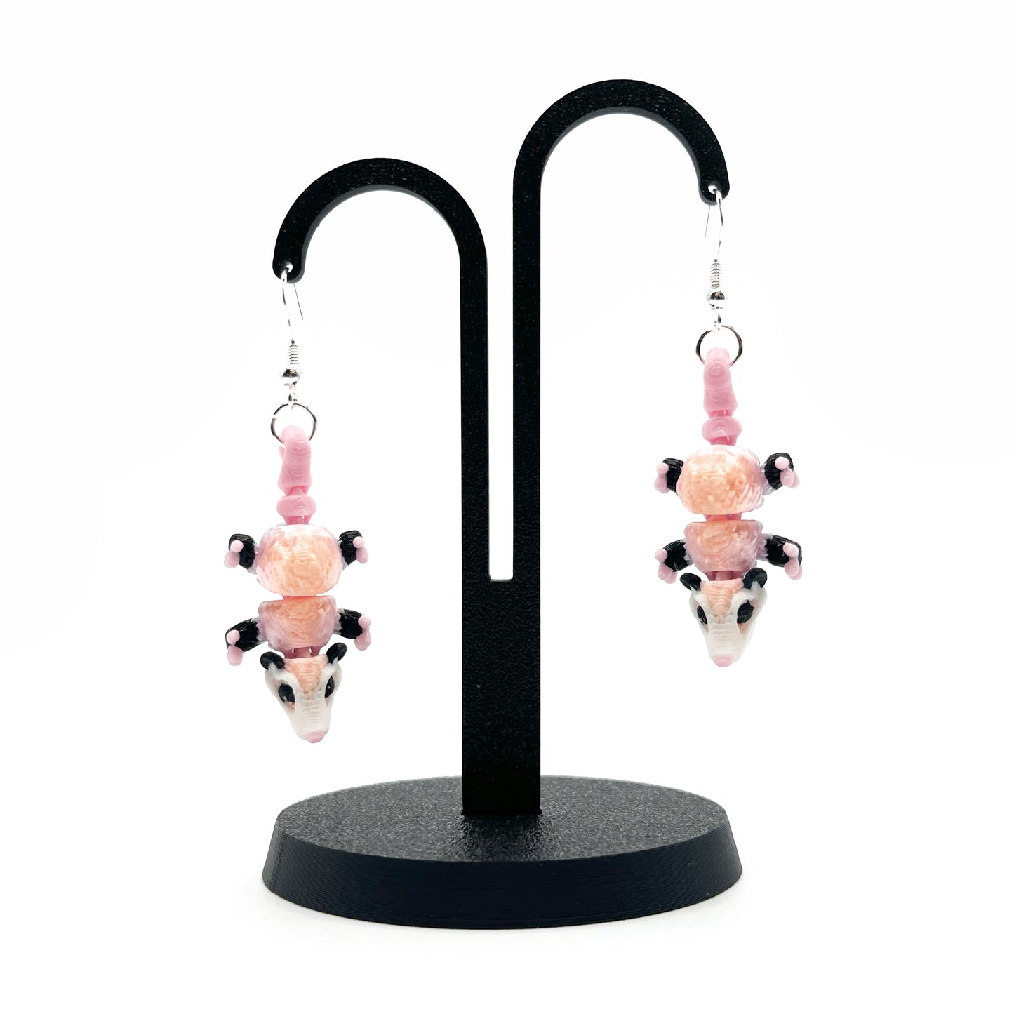 Critter Earrings – 3D Printed Animal Hook Earrings | Cute Hypoallergenic Jewelry | Unique Critter Designs