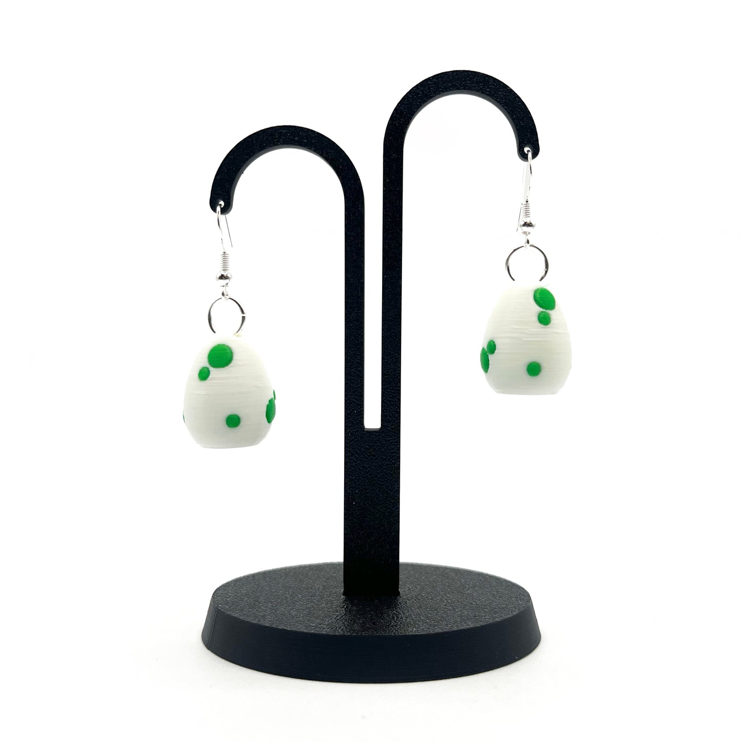 Tiny Dino Earrings – Lightweight 3D Printed Dinosaur Hook Earrings | Cute Hypoallergenic Prehistoric Jewelry