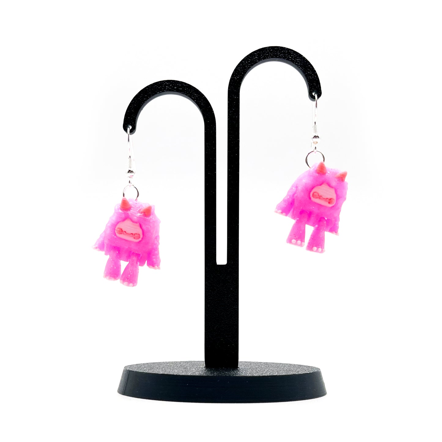 Flurryfoot & Bigfoot Earrings – Cute 3D Printed Cryptid Hook Earrings | Lightweight Hypoallergenic Jewelry for Monster Lovers