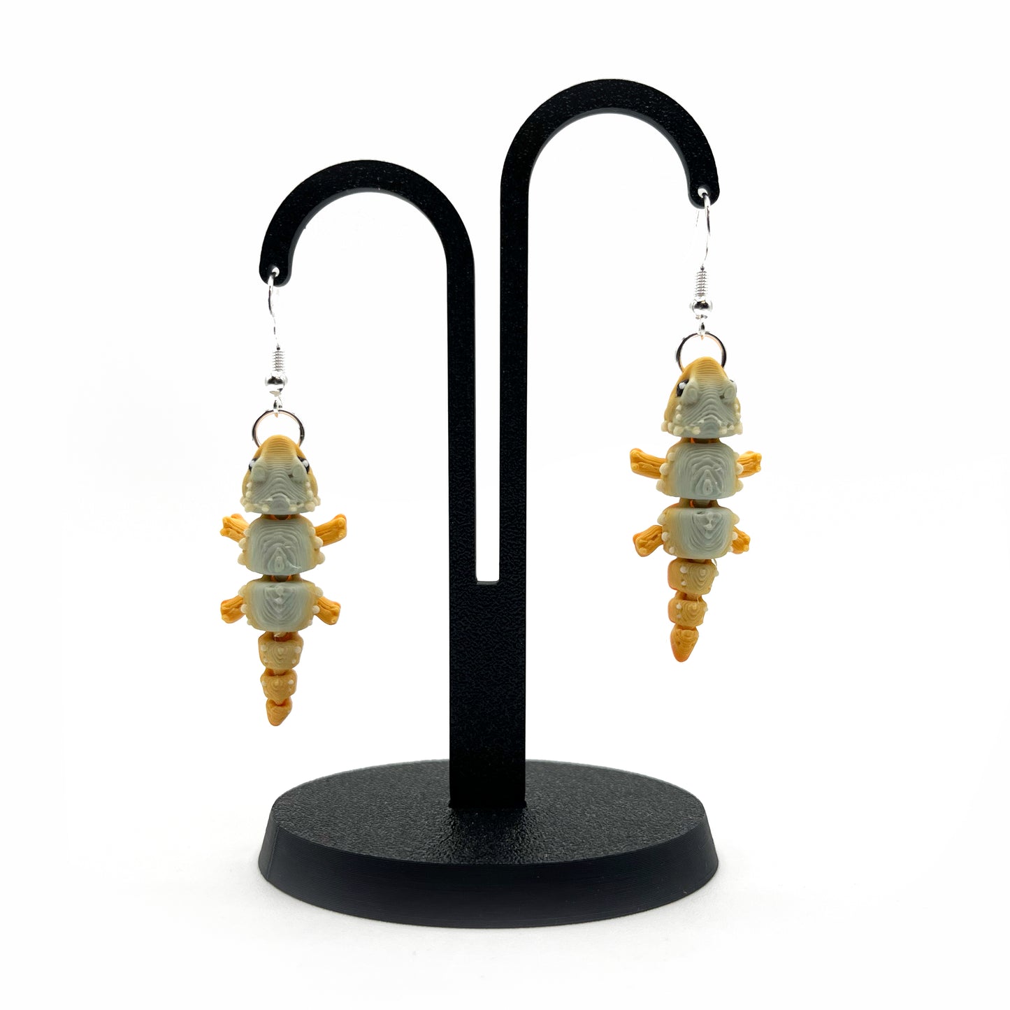 Critter Earrings – 3D Printed Animal Hook Earrings | Cute Hypoallergenic Jewelry | Unique Critter Designs