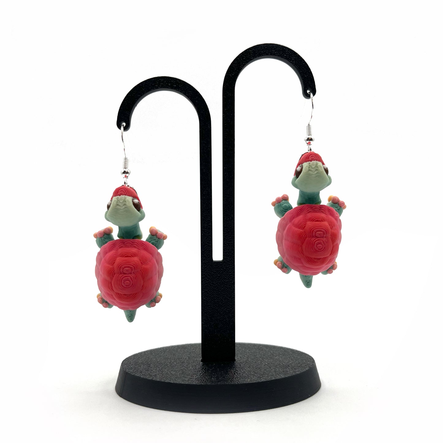 Critter Earrings – 3D Printed Animal Hook Earrings | Cute Hypoallergenic Jewelry | Unique Critter Designs