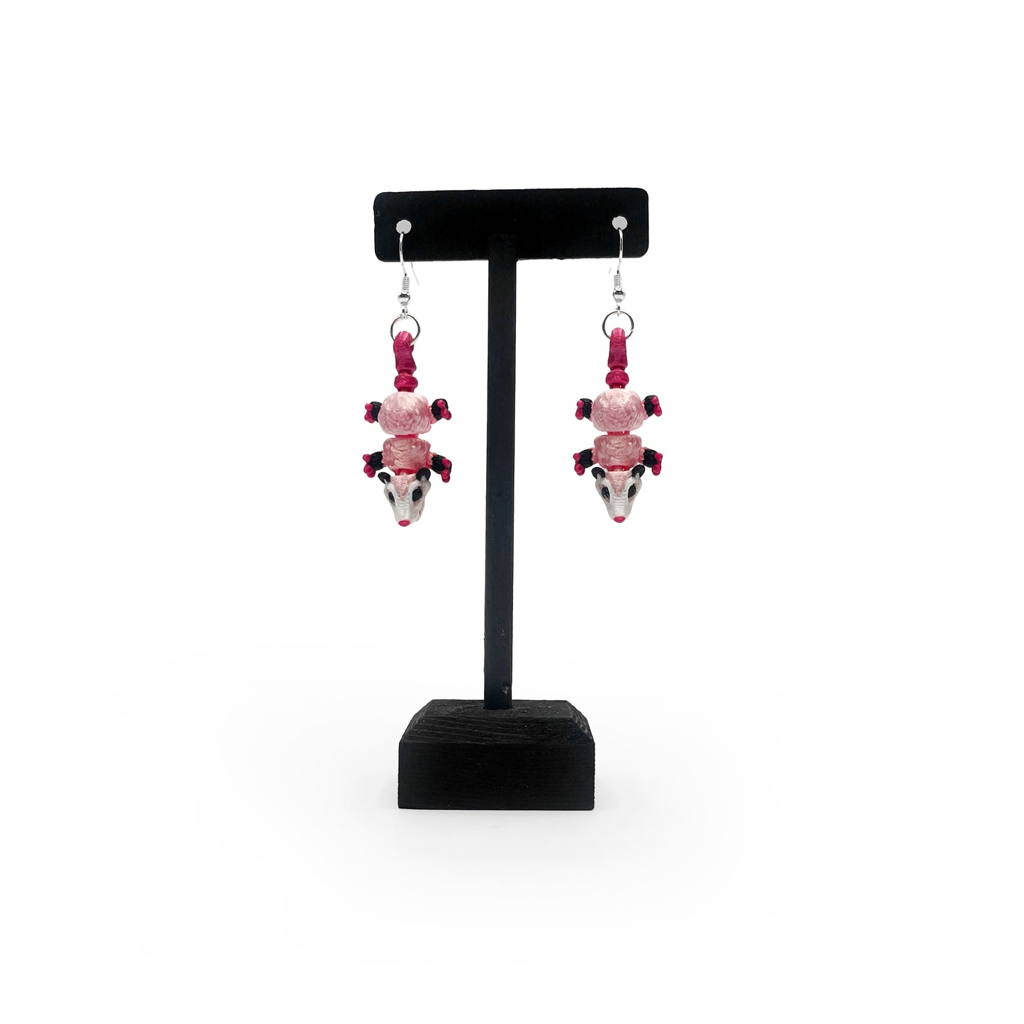 Critter Earrings – 3D Printed Animal Hook Earrings | Cute Hypoallergenic Jewelry | Unique Critter Designs