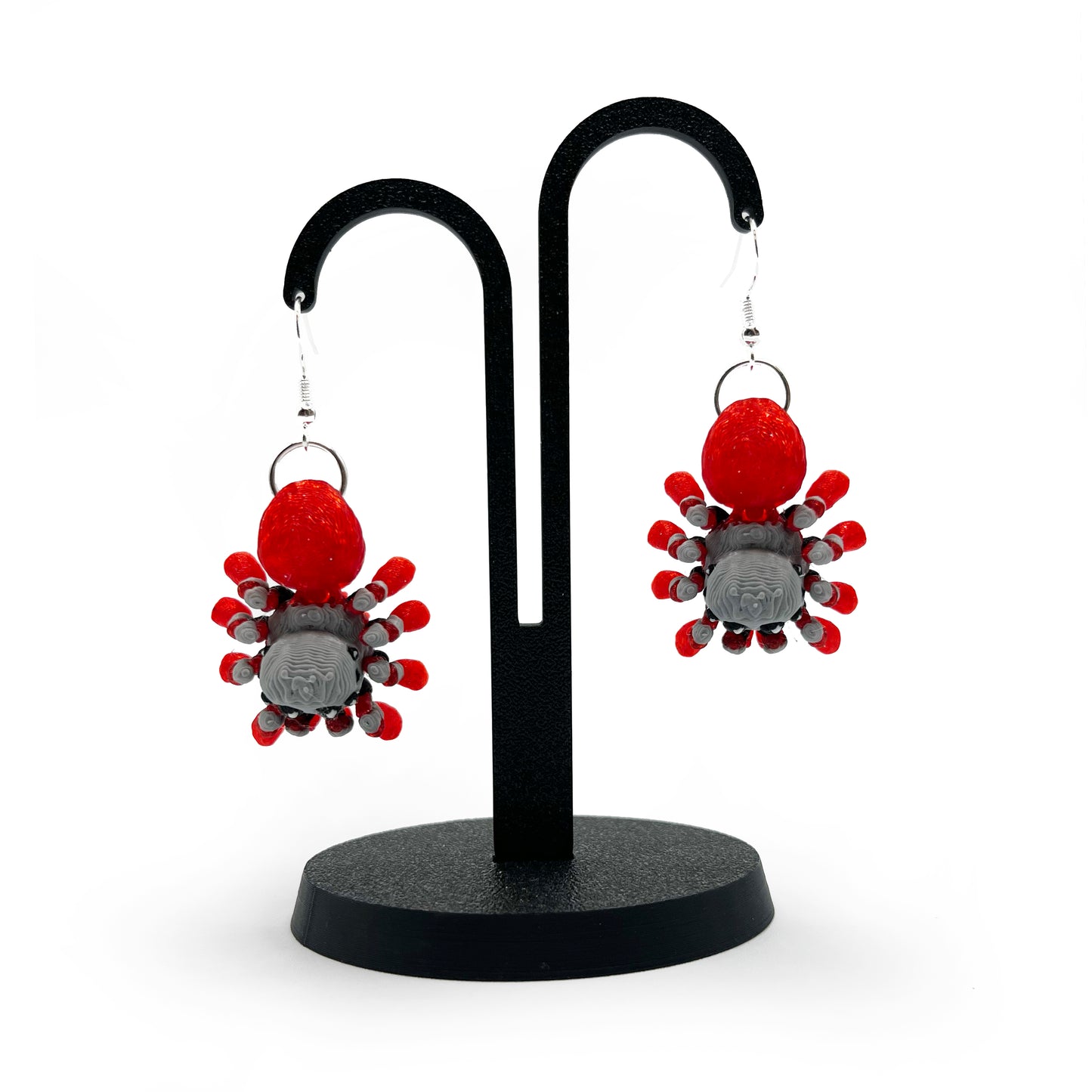 Critter Earrings – 3D Printed Animal Hook Earrings | Cute Hypoallergenic Jewelry | Unique Critter Designs