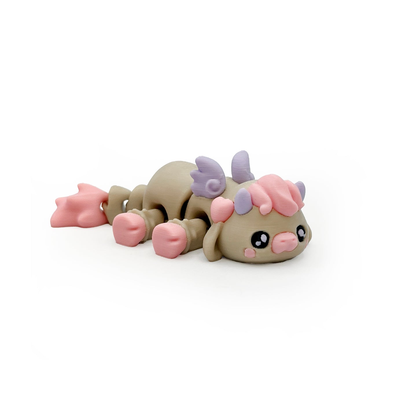 MAMMOTH Fantastical Creatures - Articulating 3D Printed Fantastical Figurines – Palm-Sized Collectibles
