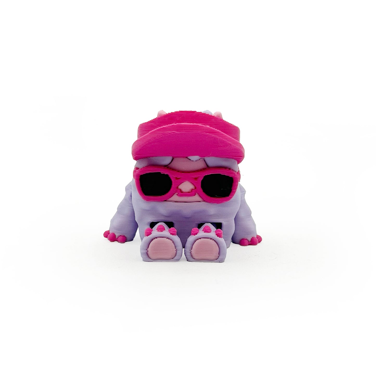 Flurryfoot & Bigfoot Desk Pals – Cute 3D Printed Cryptid Collectibles & Desk Fidget Toys