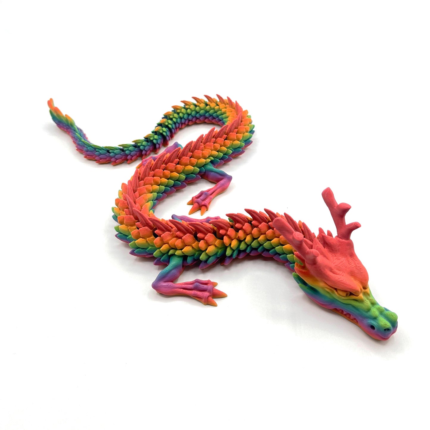 Fantasy DRAGONS - Articulated Fantasy Dragon Figure | Posable 3D Printed Collectible & Fidget Toy